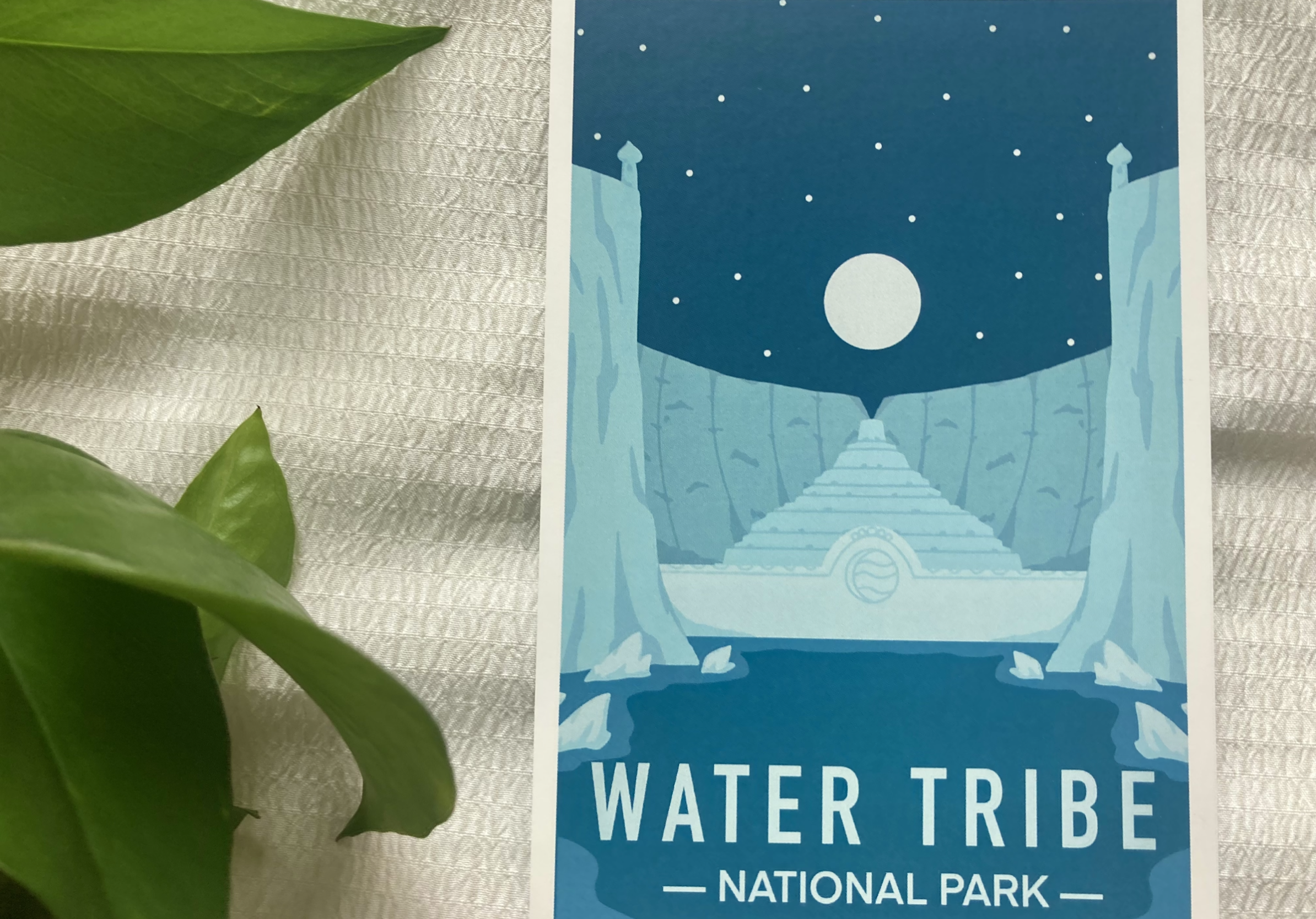 Water National Park Mini Art Print