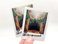 Underground Polaroid Vinyl Sticker