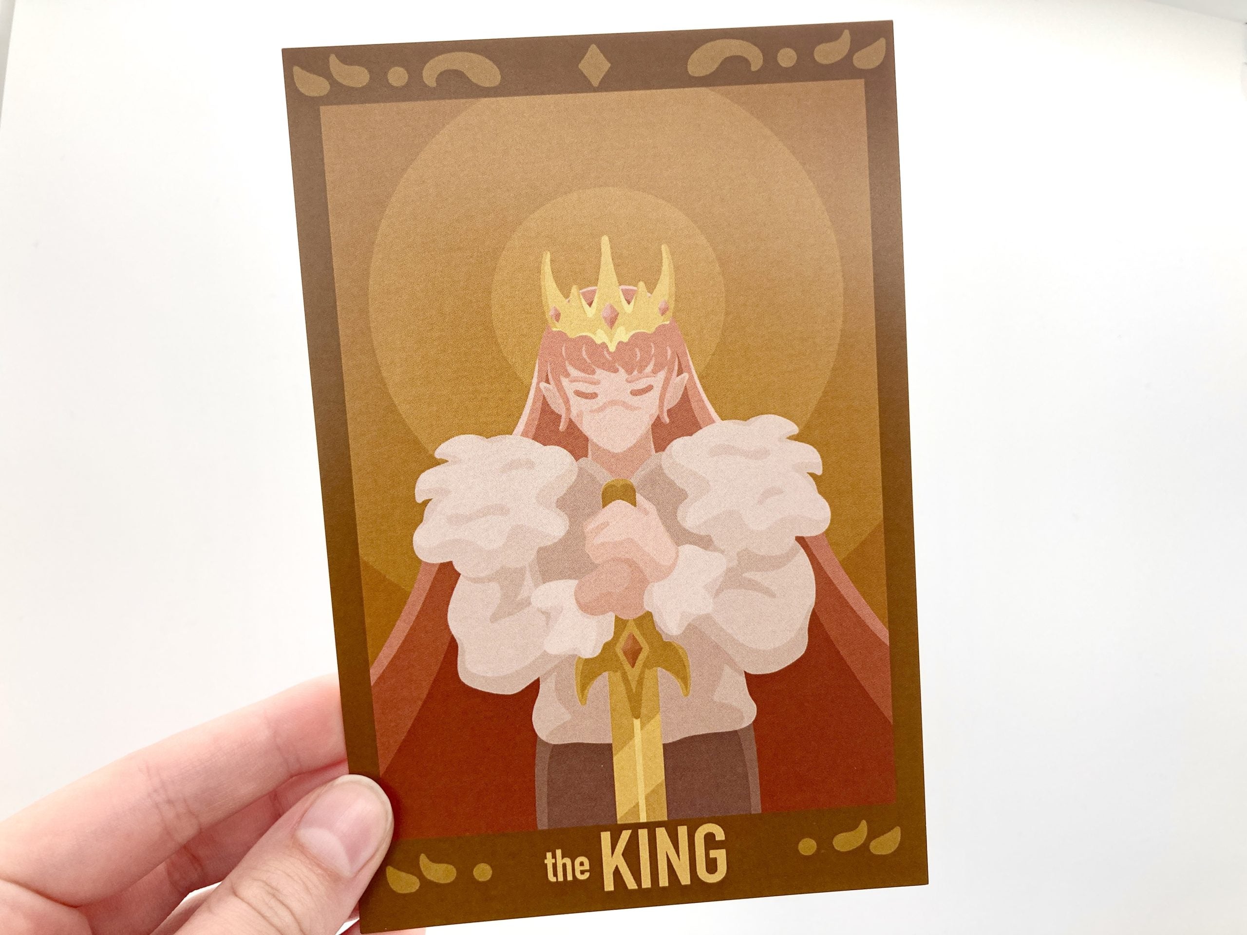Techno 'King' Mini Art Print