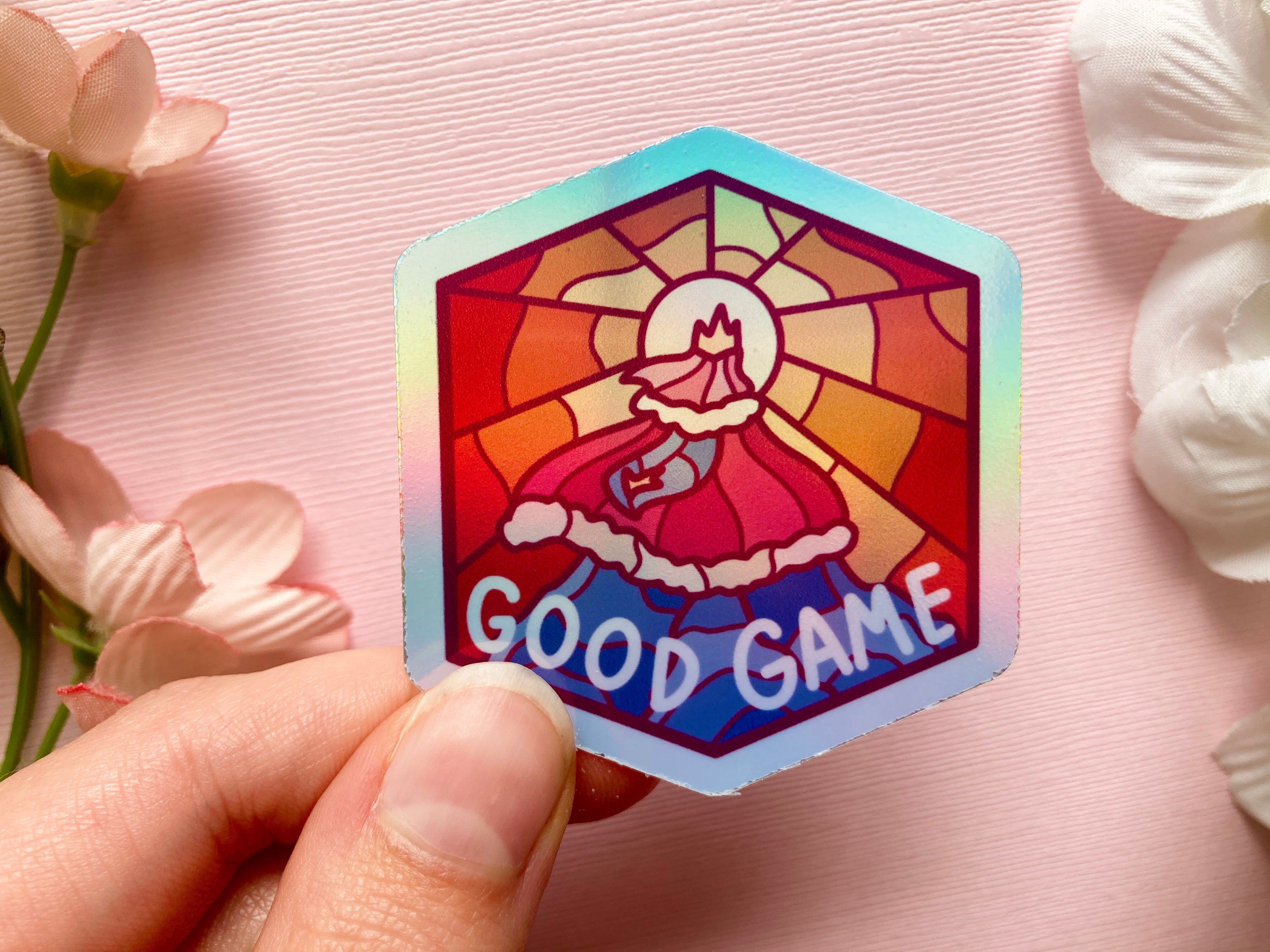 Good Game Techno Holo Sticker
