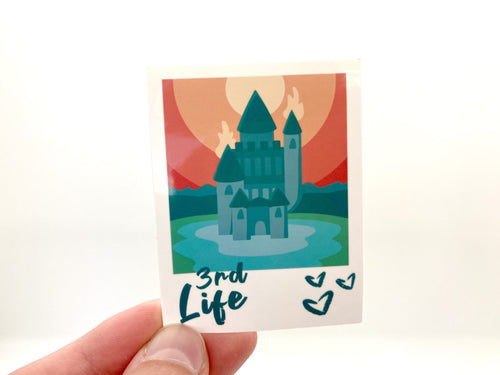 Crastle Polaroid Vinyl Sticker