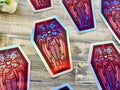Watcher Coffin Vinyl Sticker