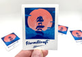 Hermit S8 Polaroid Vinyl Sticker