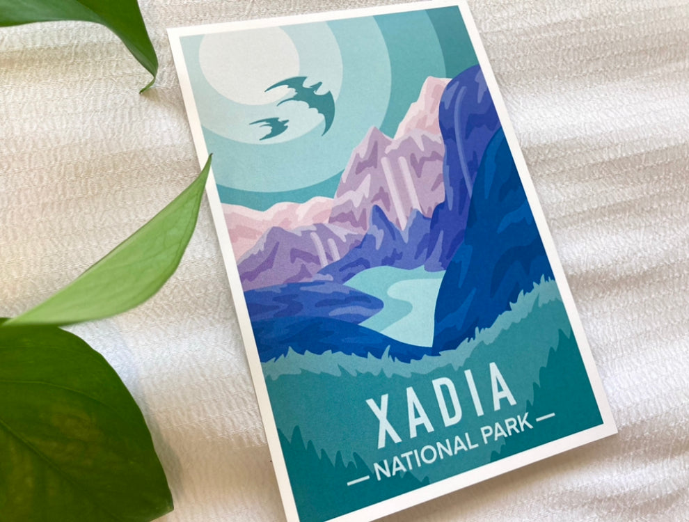 Dragons National Park Mini Art Print