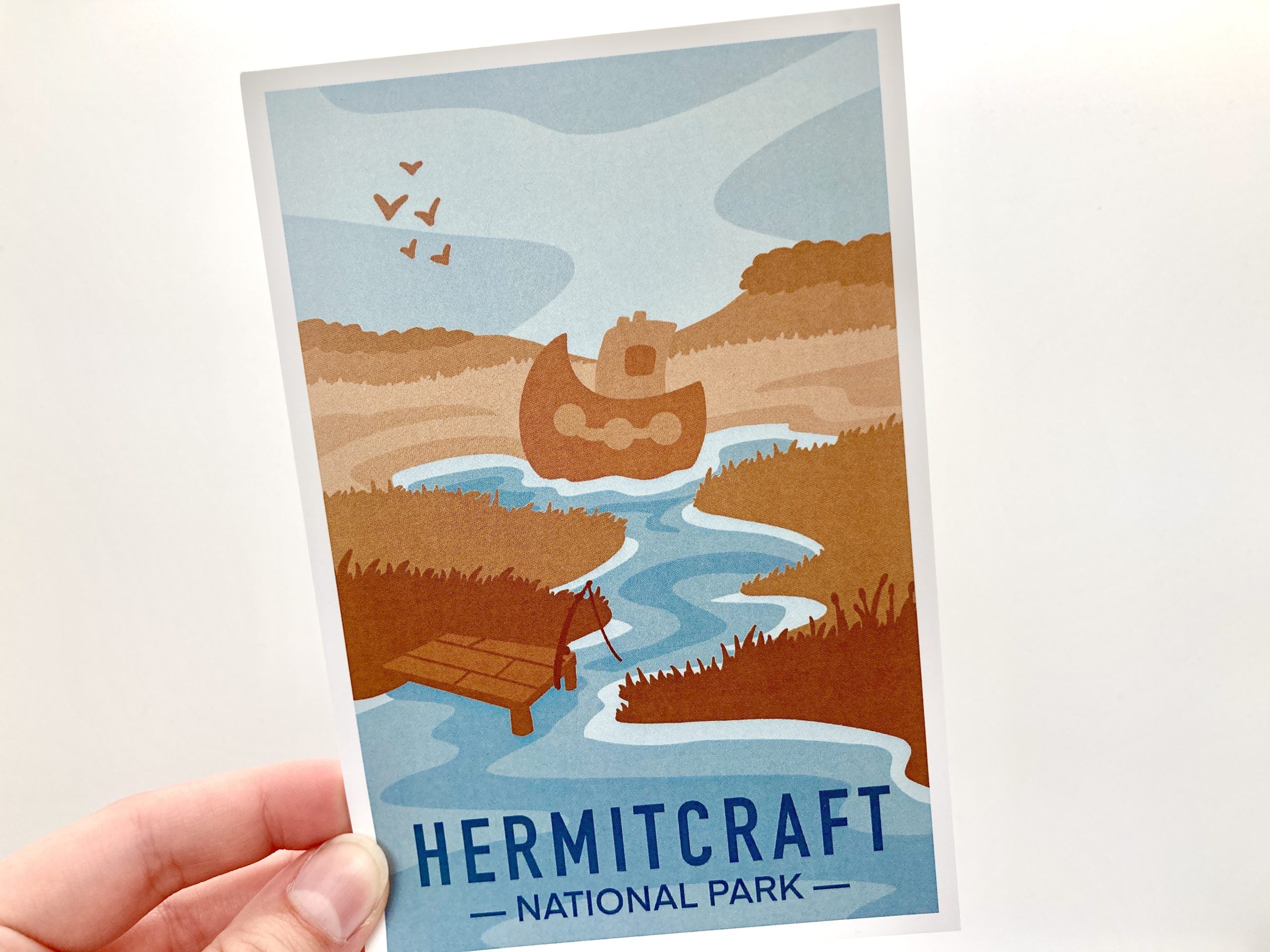 Hermit River S10 National Park Mini Art Print