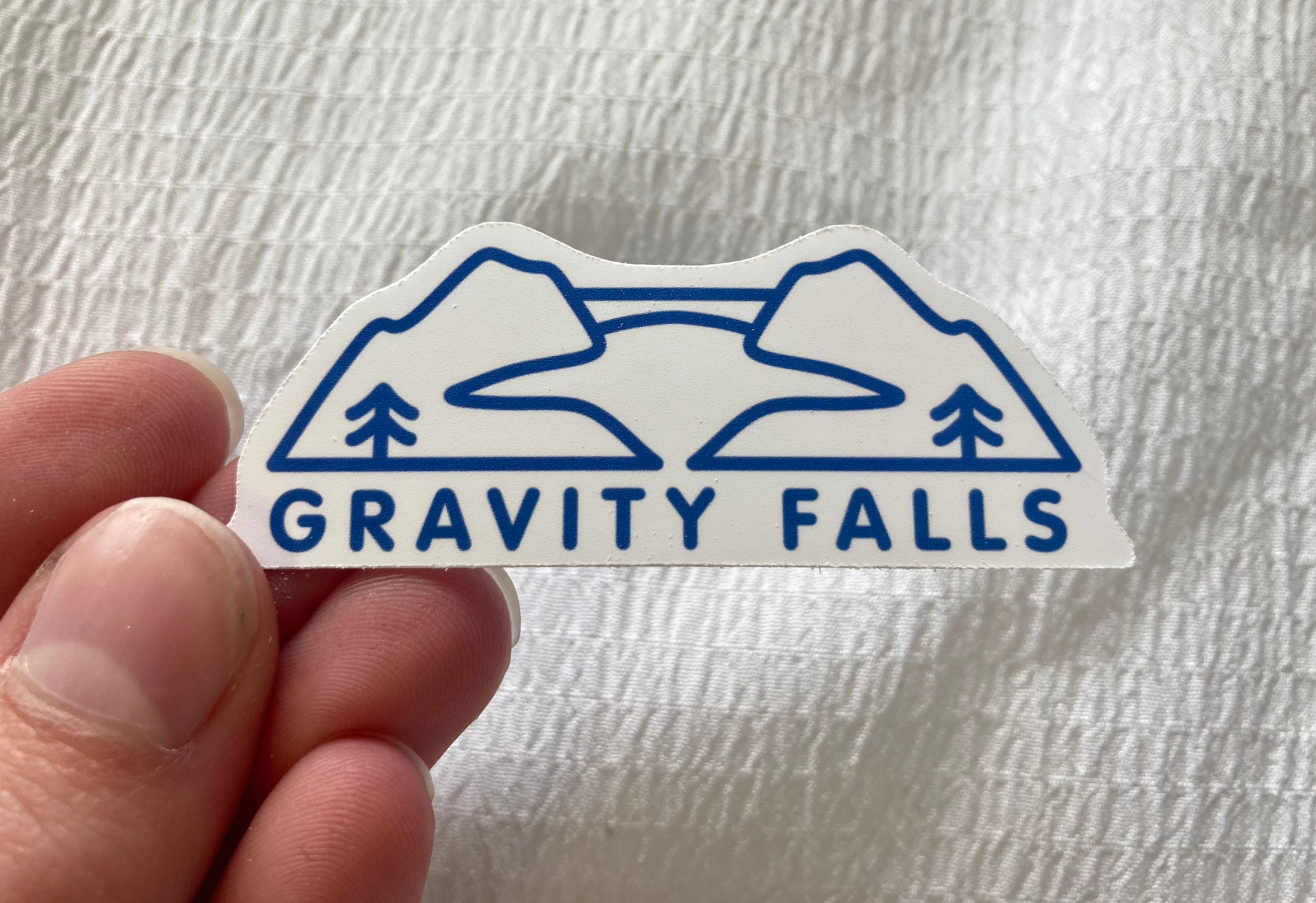 Gravity Landscape Vinyl Sticker