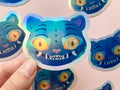 Kpop Tiger Holographic Sticker