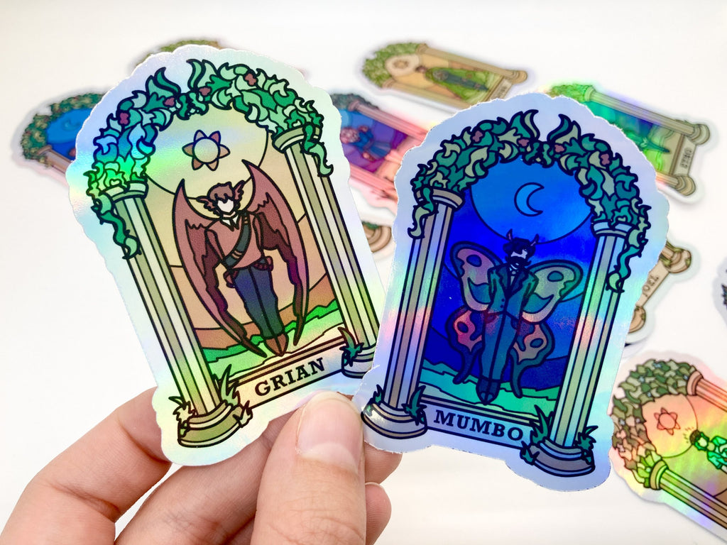 Pt 2 Life Characters Holographic Stickers