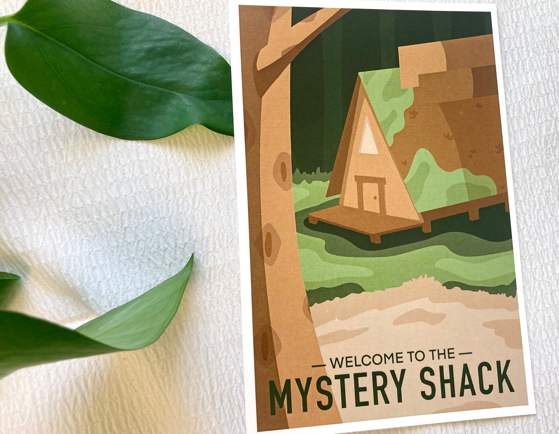 Welcome to the Shack Mini Art Print