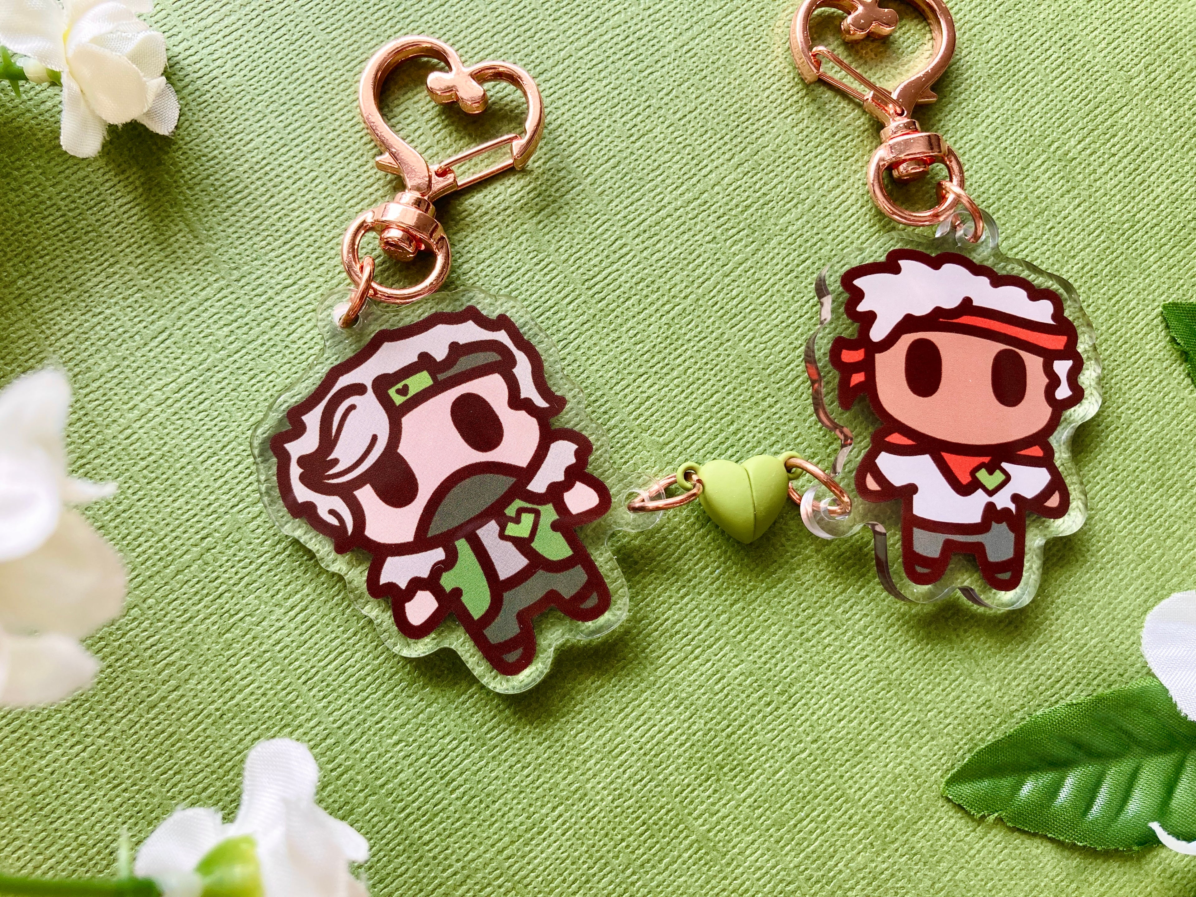 Divorce Duo Magnet Keychains & Stickers