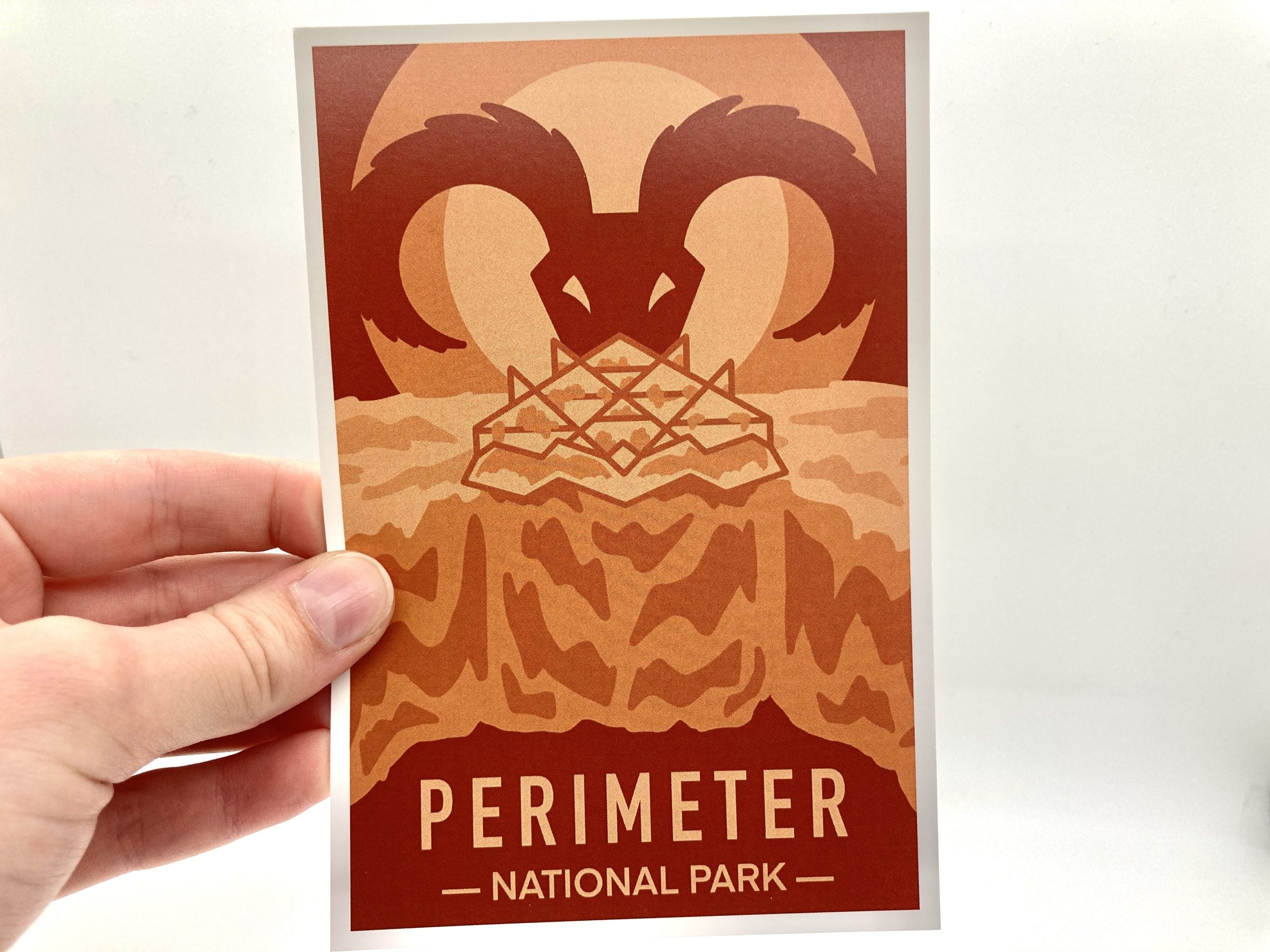 Perimeter National Park Mini Art Print