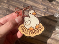 Silly Goose Acrylic Keychain