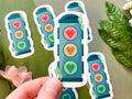Traffic Light Vinyl Sticker