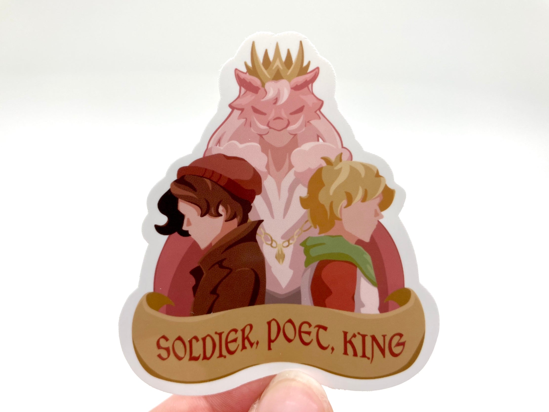 Soldier, Poet, King Vinyl Sticker