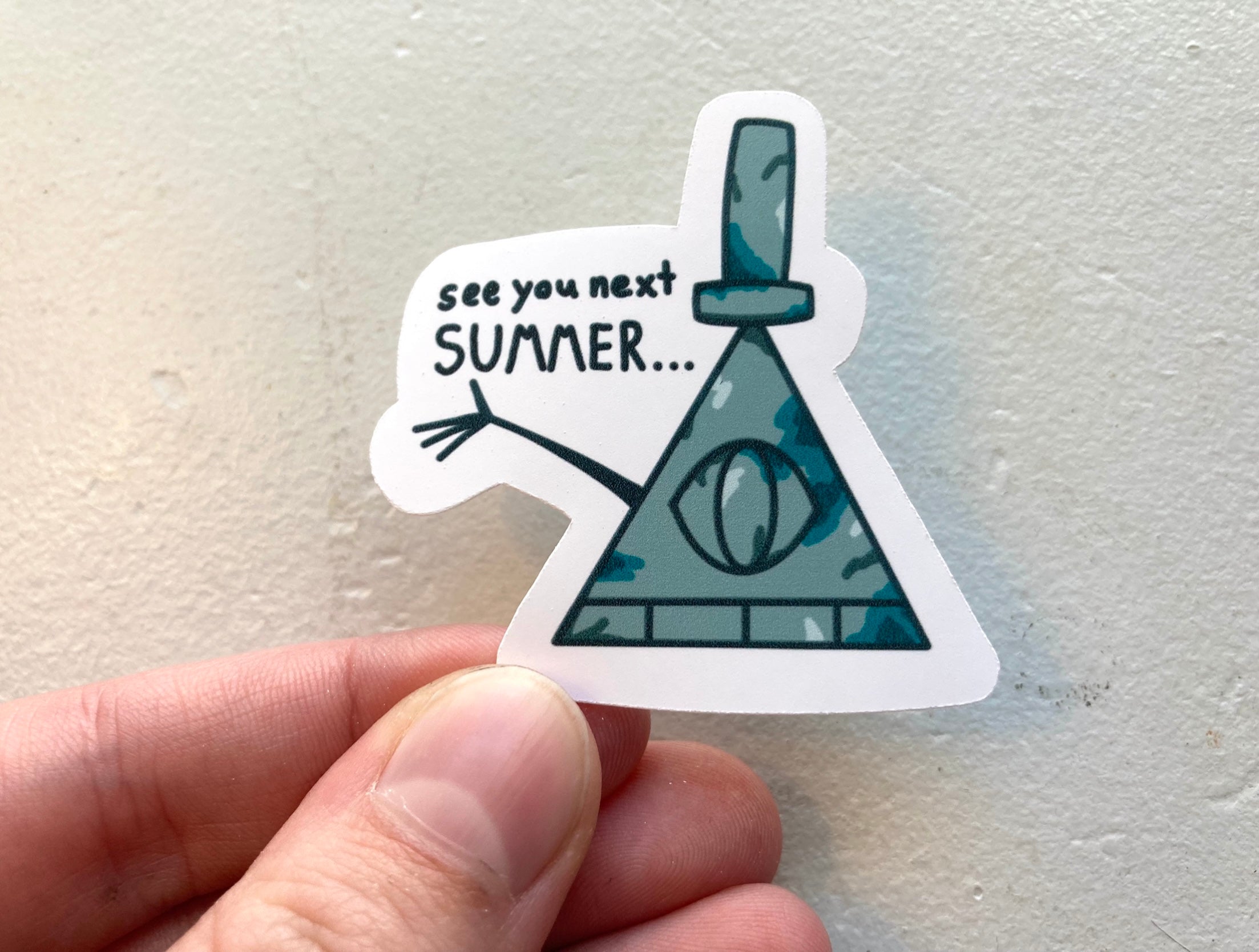 Next Summer Statue Vinyl Sticker
