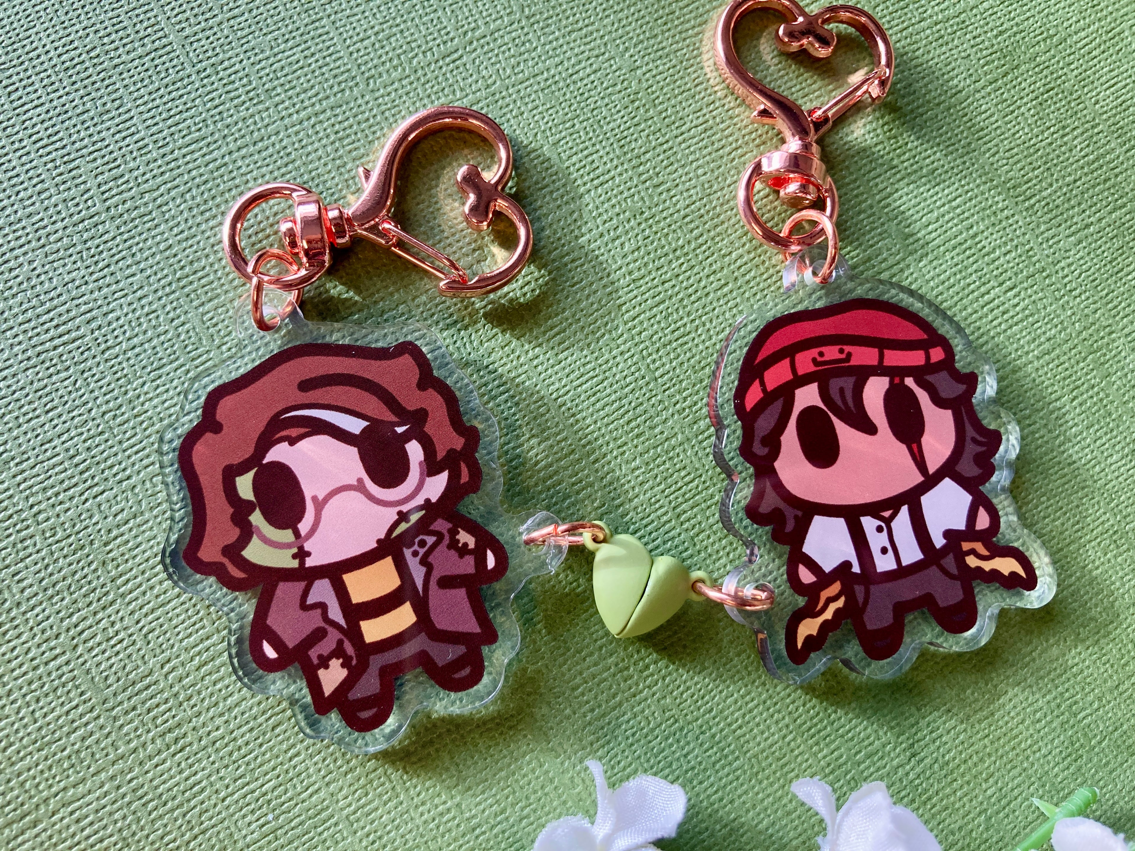 TNT Duo Magnet Keychains & Stickers