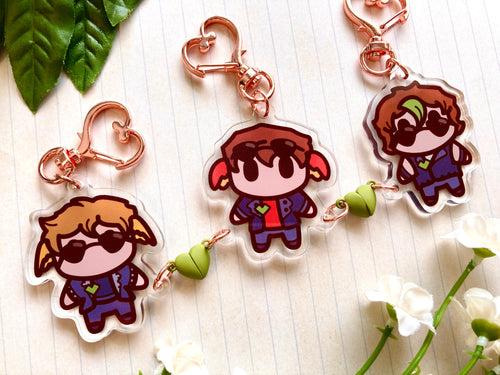 Bad Boys Magnets Keychains & Stickers