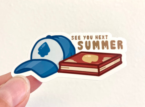 'See You Next Summer' Vinyl Stickers