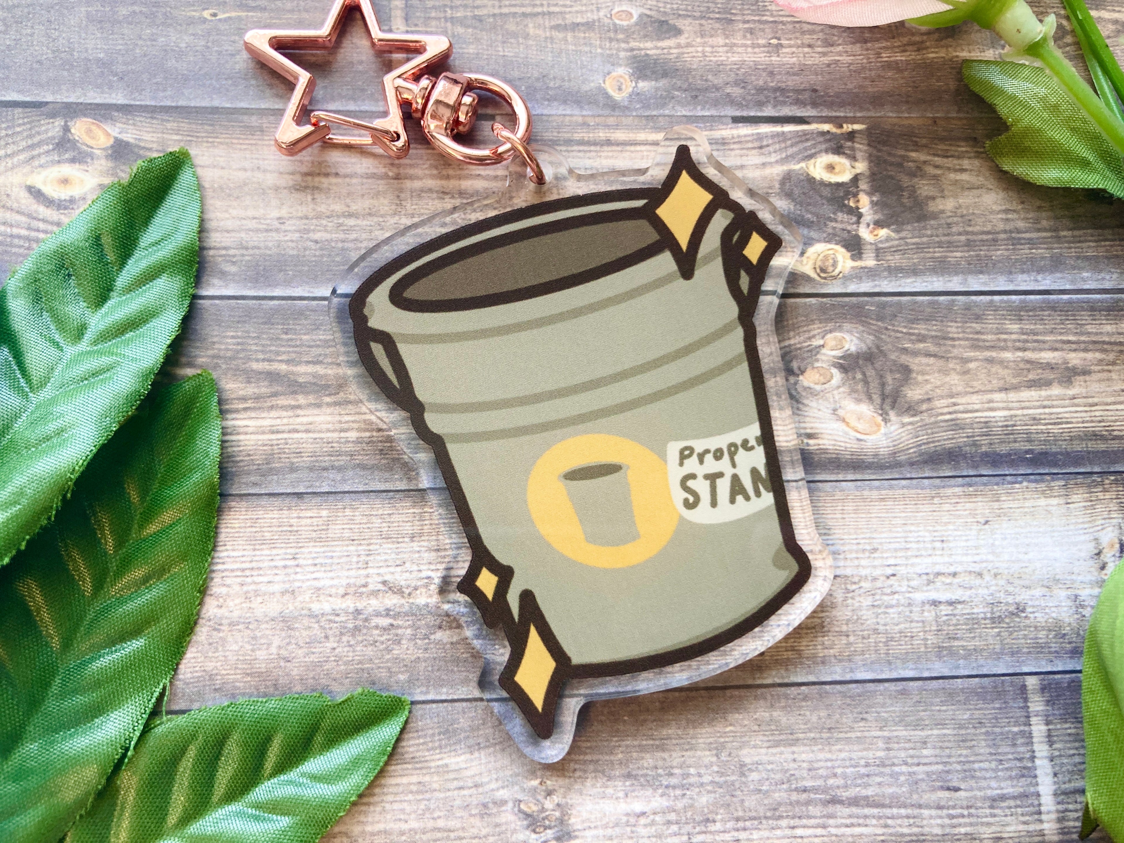 Stanley Bucket Acrylic Keychain