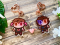 Heroes Magnet Keychains & Stickers