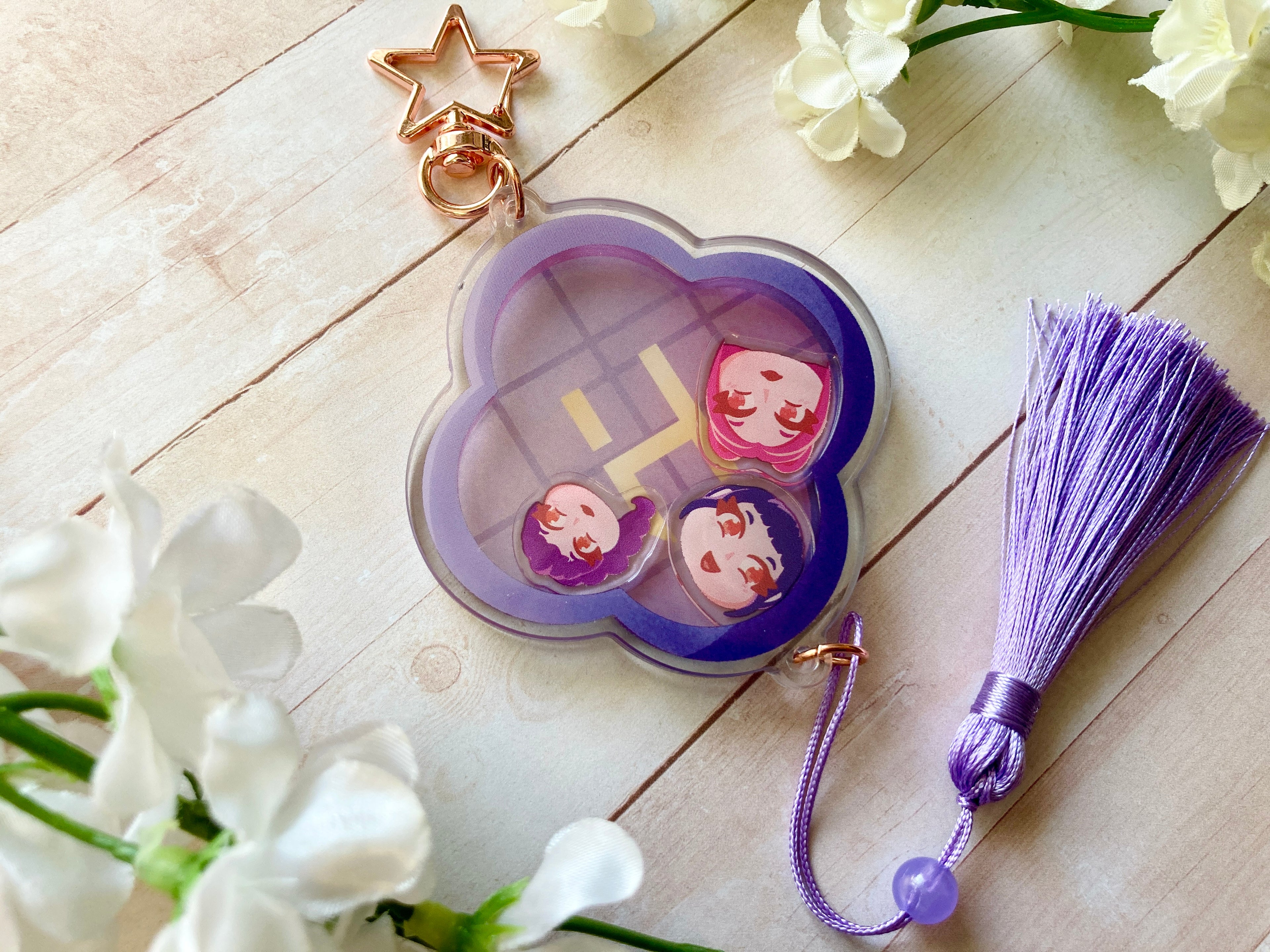 K-Pop Shaker Keychains