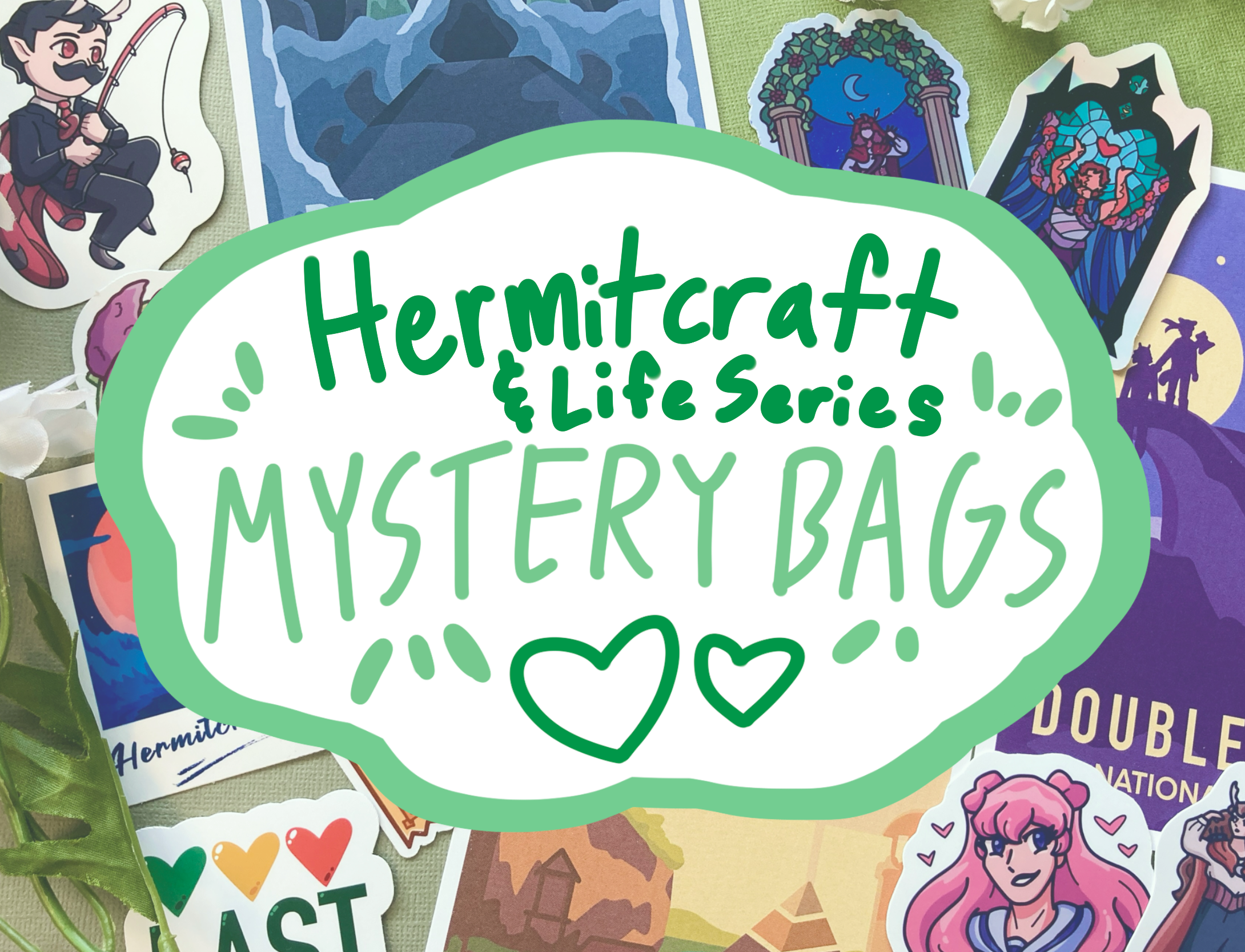 Hermit / Life Mystery Art Grab Bags