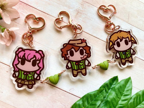 Bamboozlers Magnet Keychains & Stickers