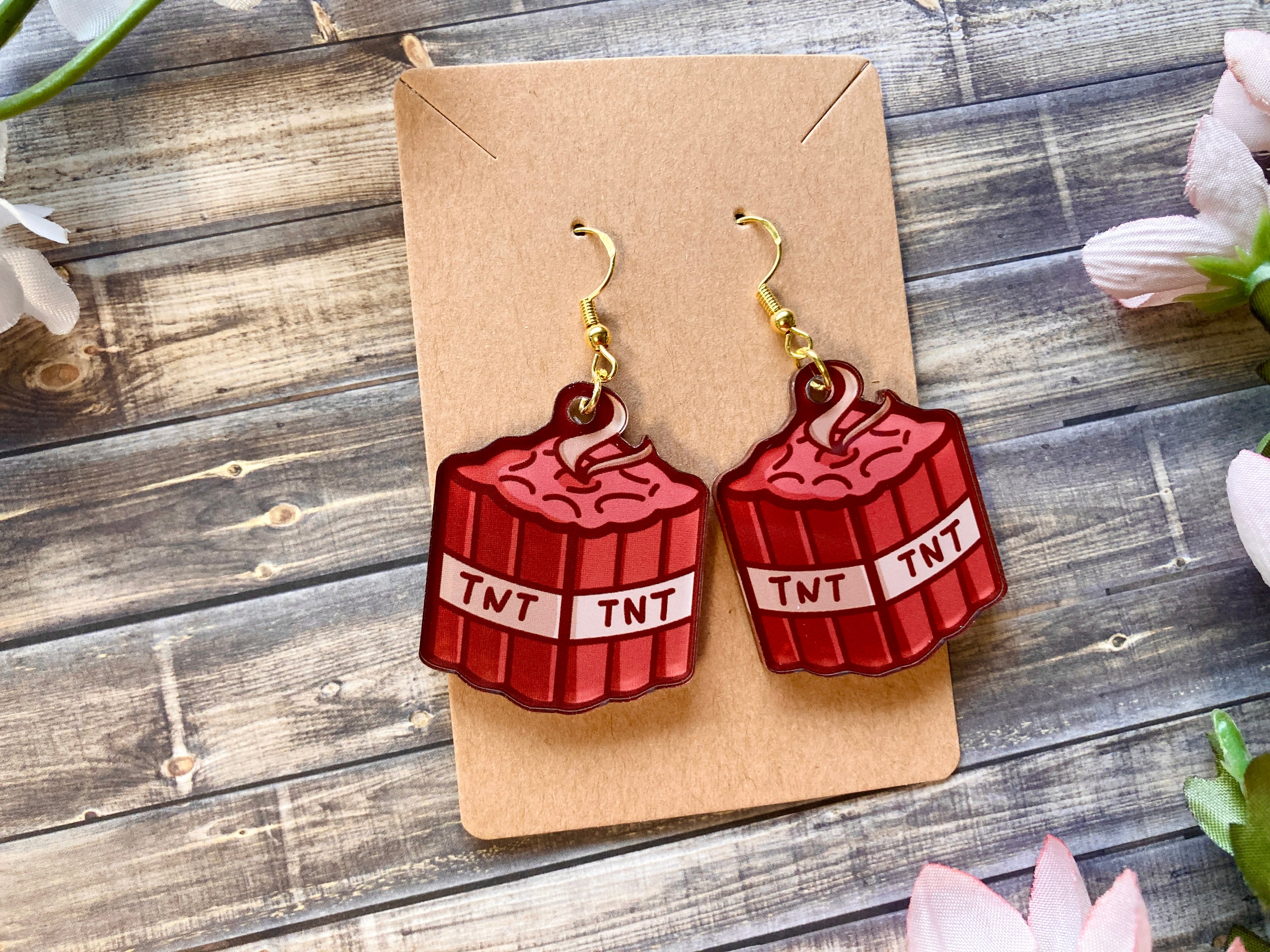 TNT Acrylic Earrings