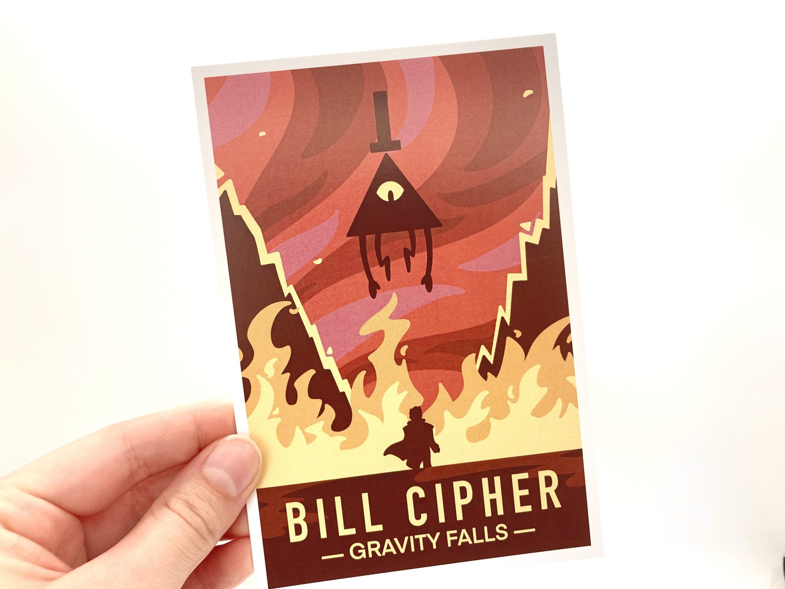 Triangle Demon Mini Art Print