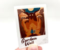 Garden Polaroid Vinyl Sticker
