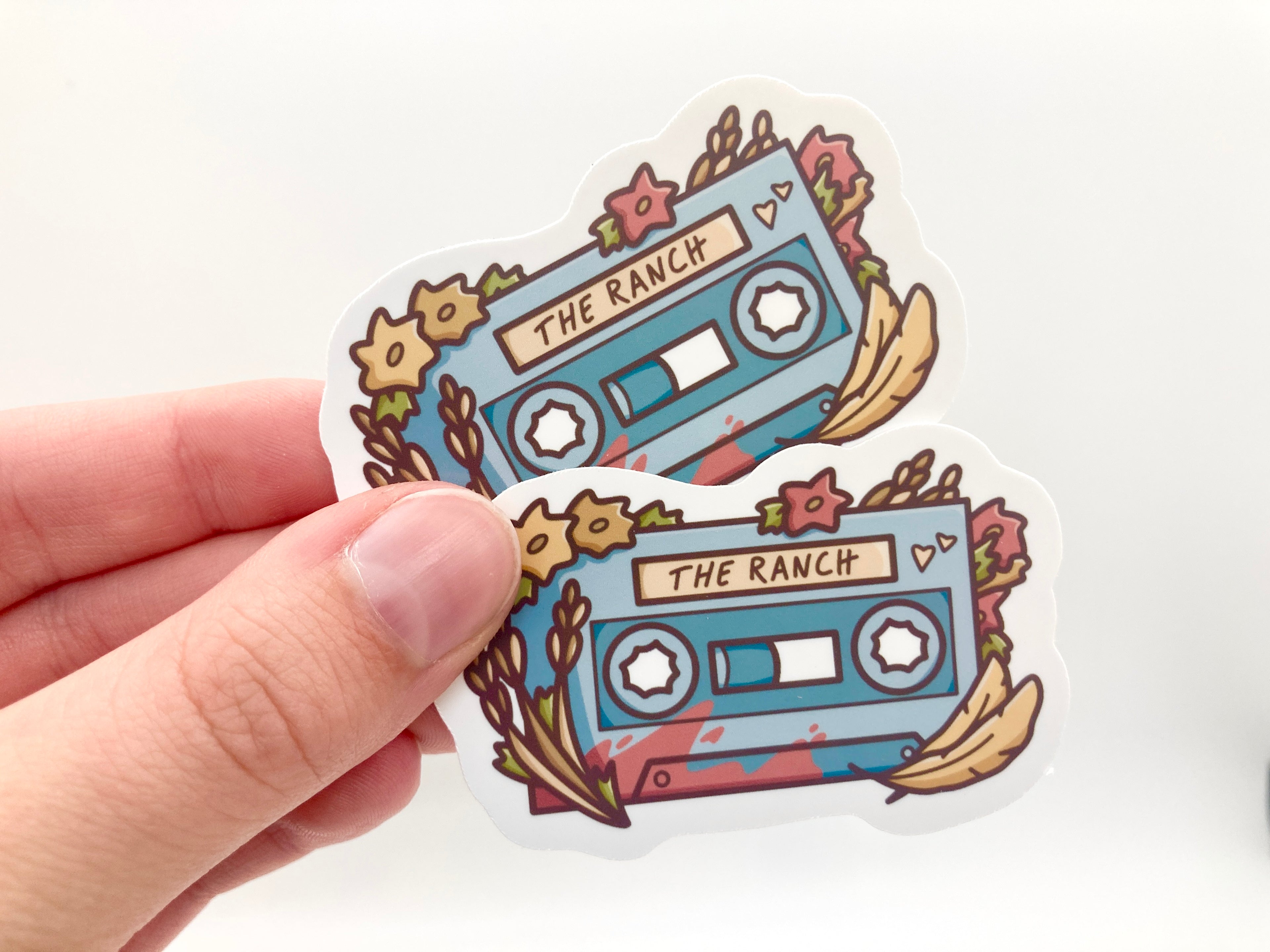 Ranchers Cassette Tape Vinyl Sticker