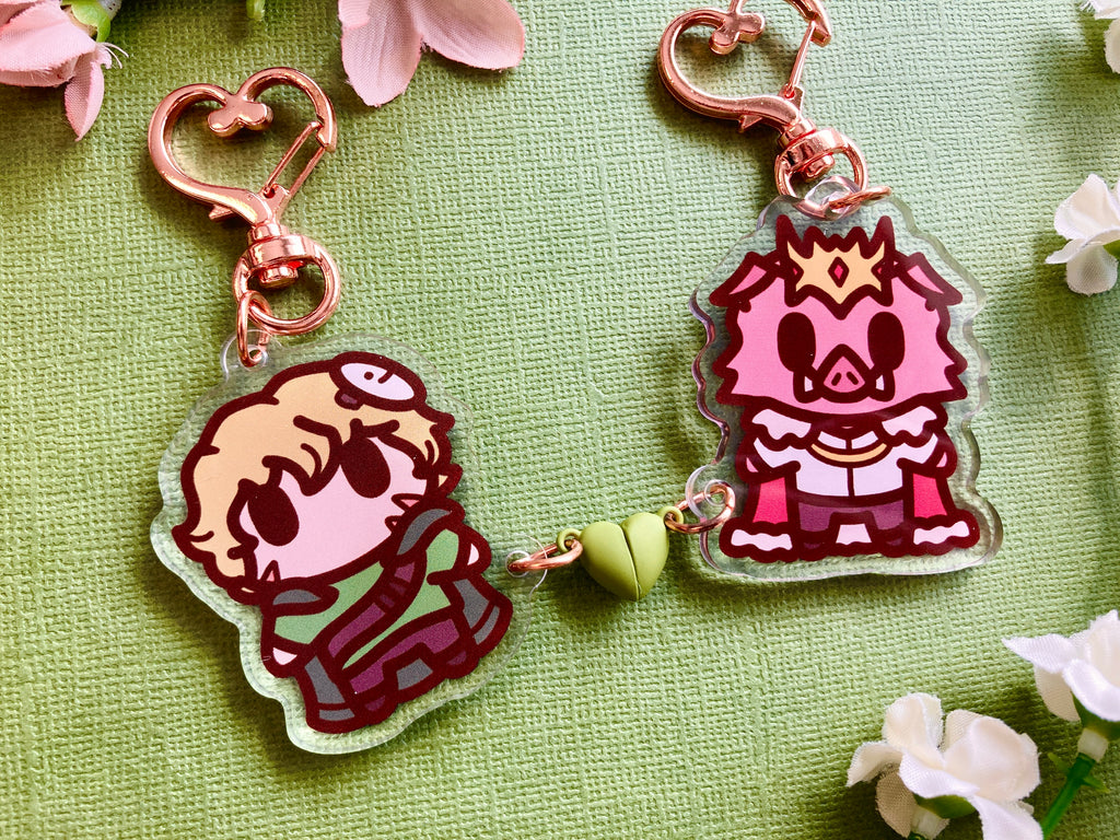 Awesome Rivals Keychains Rivals Magnet Keychains & Stickers – Winterstar Art