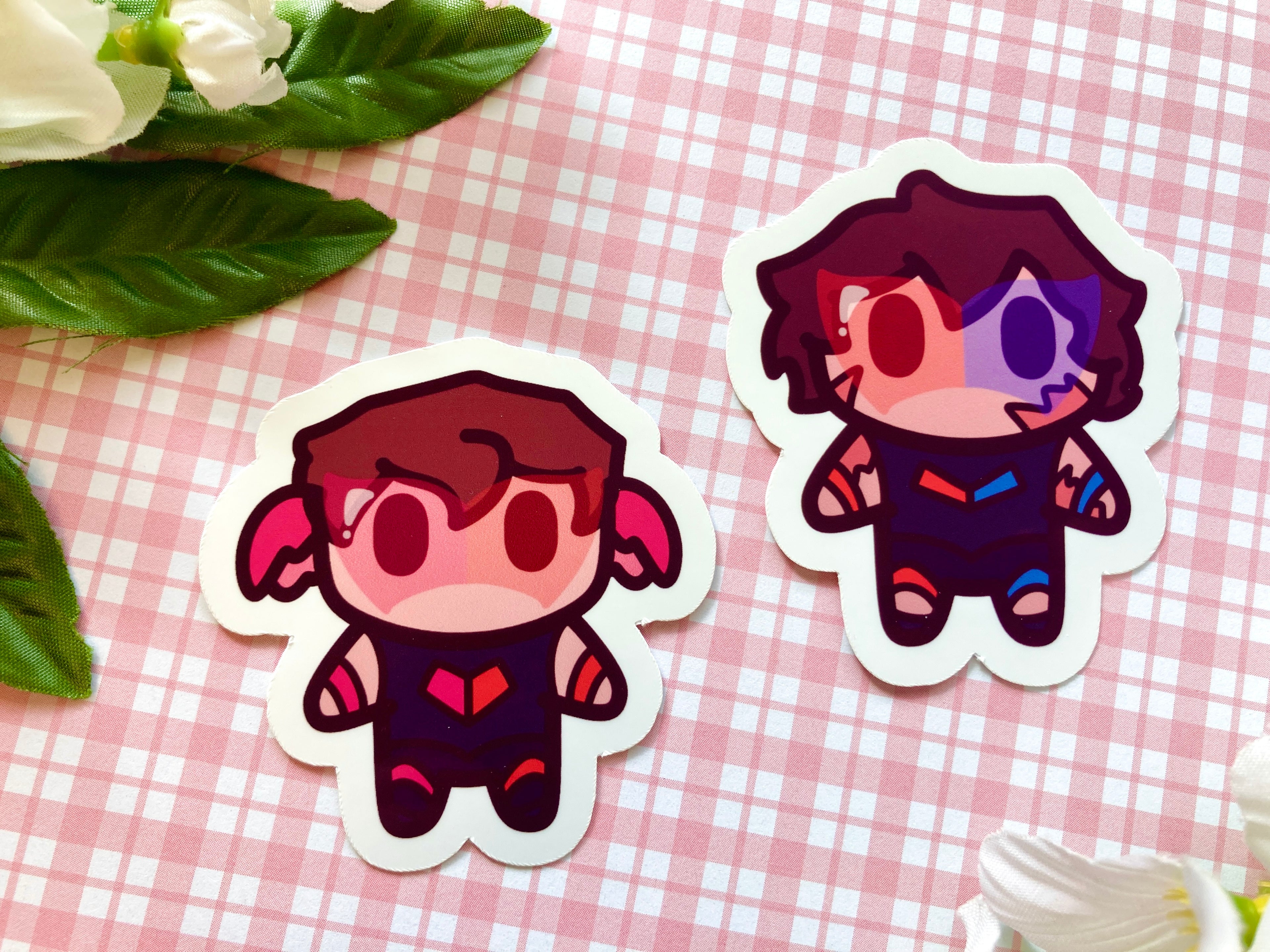 Heroes Magnet Keychains & Stickers