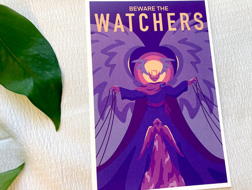 Beware the Watchers Mini Art Prints