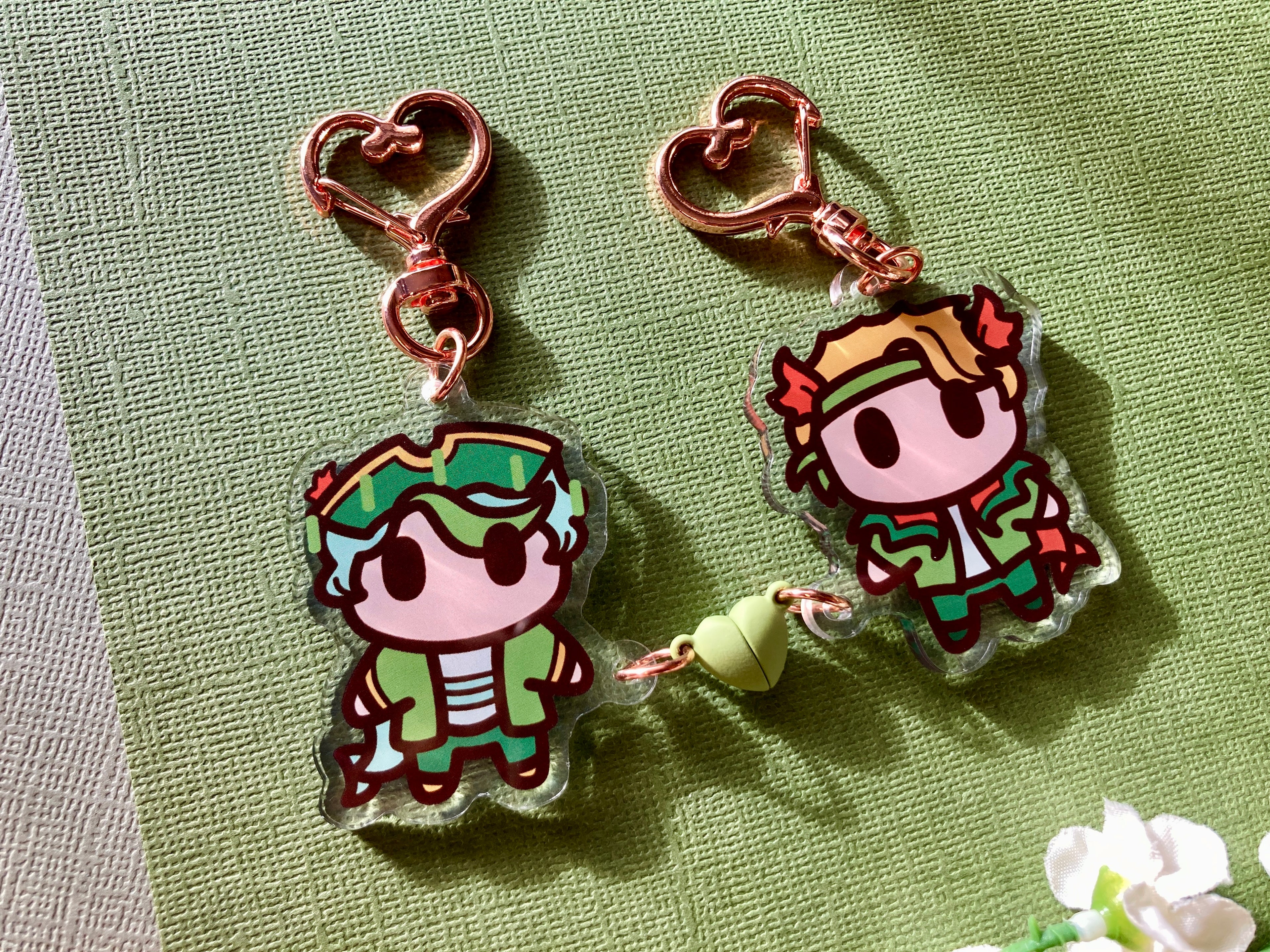 Scott & Martyn Magnet Keychains & Stickers