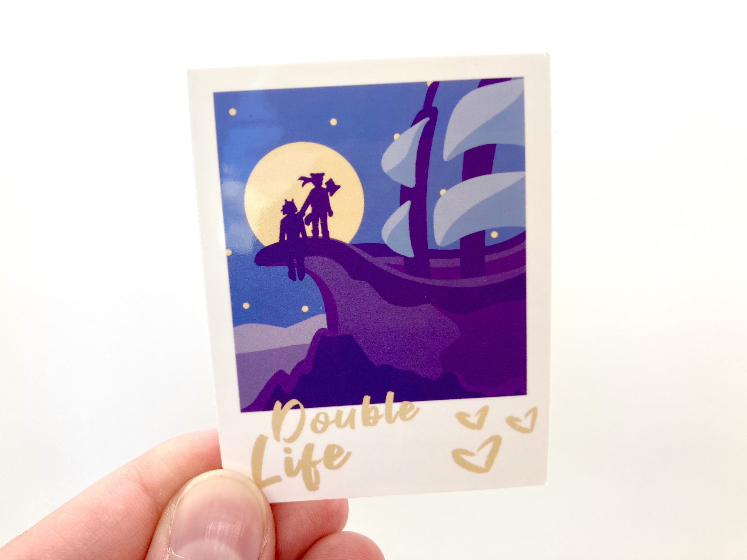 Boat Boys Polaroid Vinyl Sticker