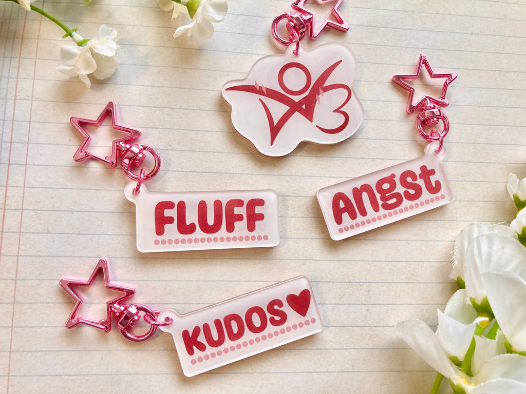 Fanfiction Mini Keychains