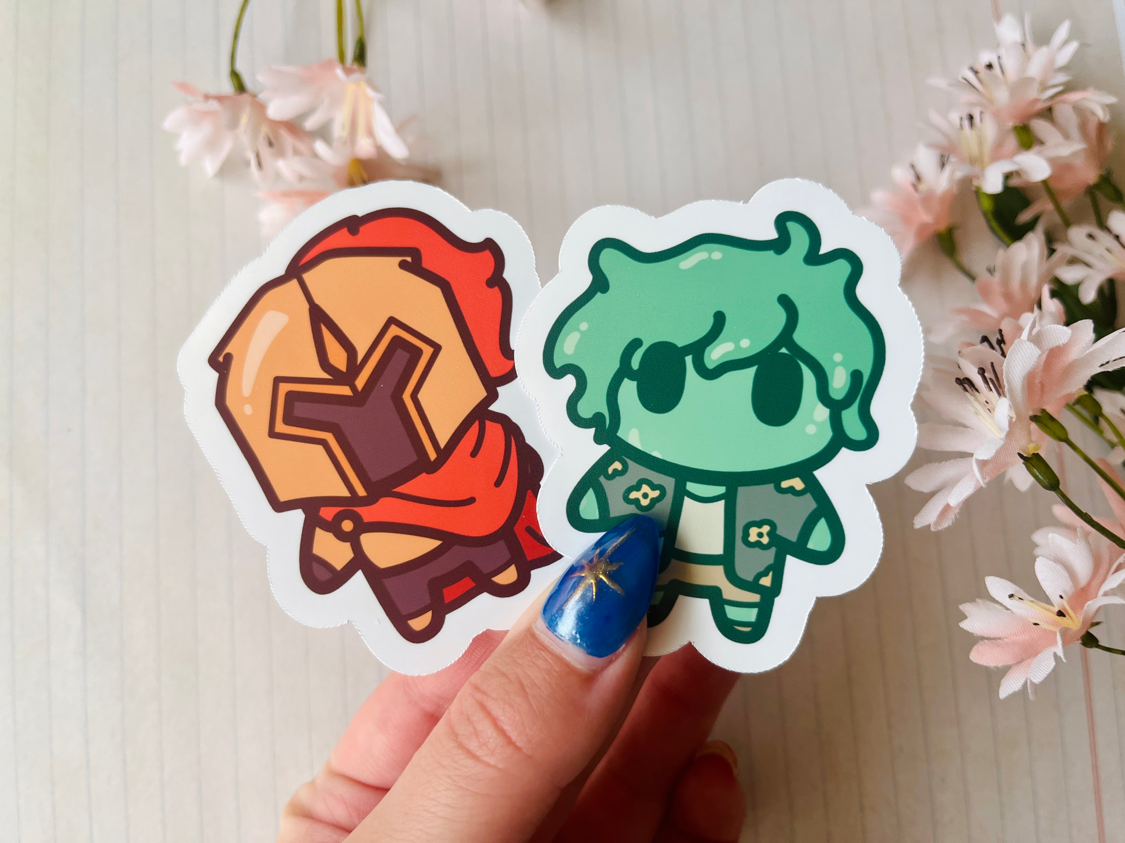 Avery & Dr3lord Magnet Acrylic Keychains