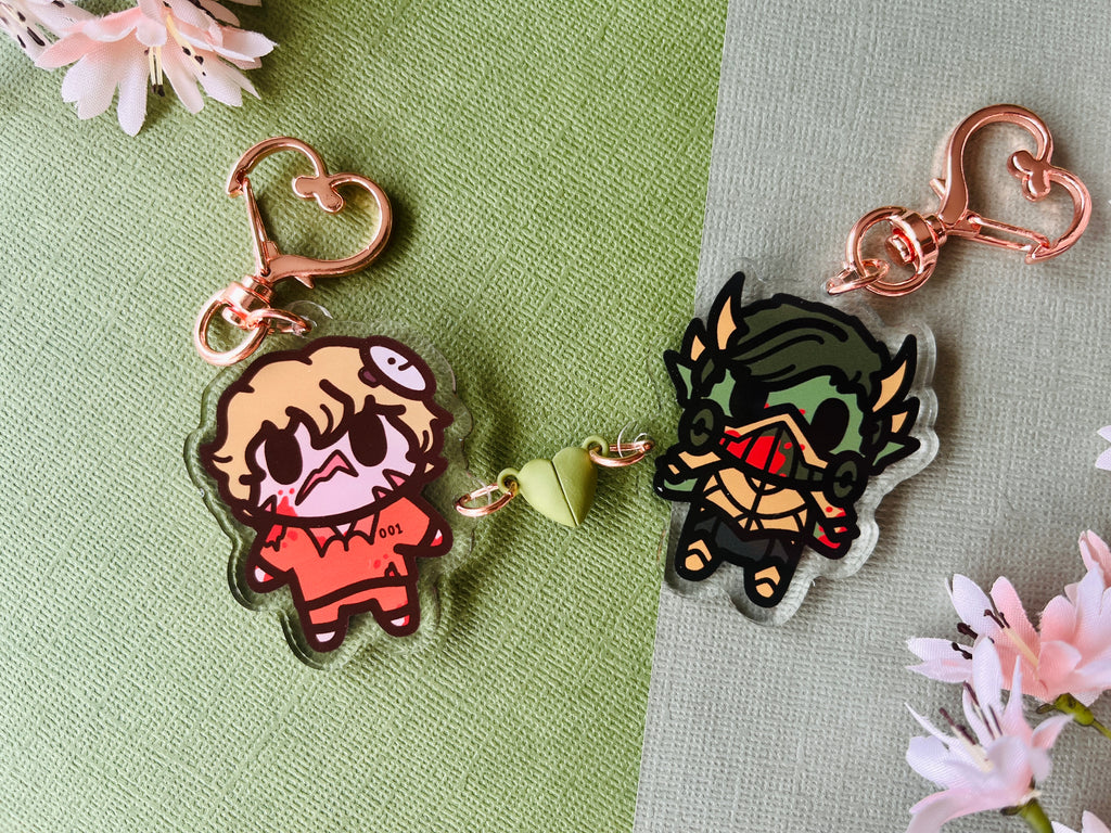 Sam & Dream Magnet Acrylic Keychains | DSMP