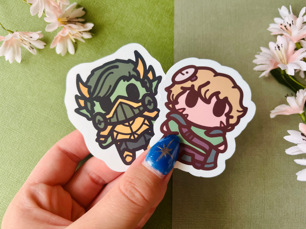 Sam & Dream Magnet Acrylic Keychains | DSMP