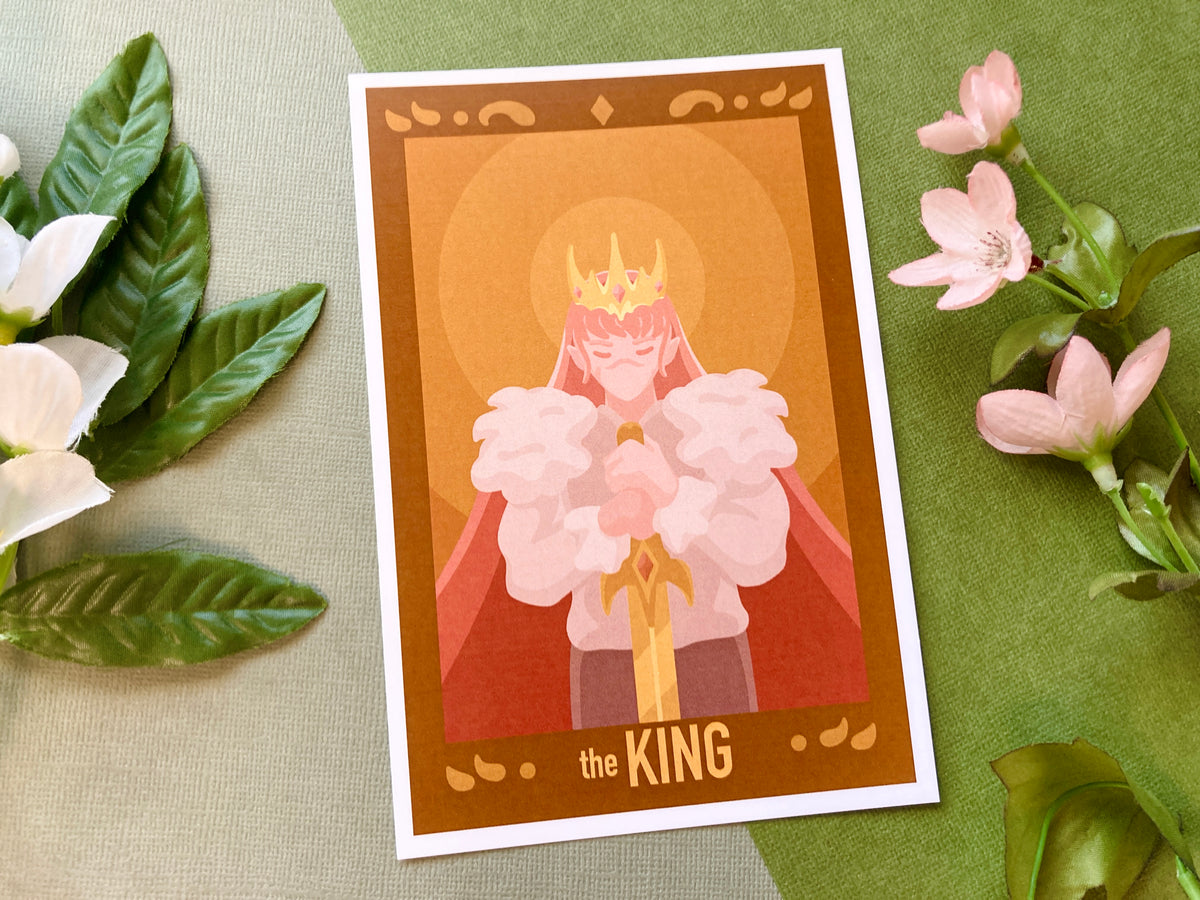 Techno 'King' Mini Art Print