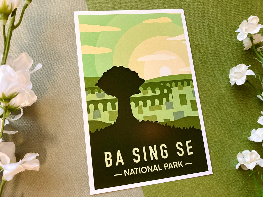 Walled City National Park Mini Art Print
