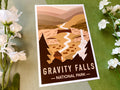 Gravity National Park Mini Art Print