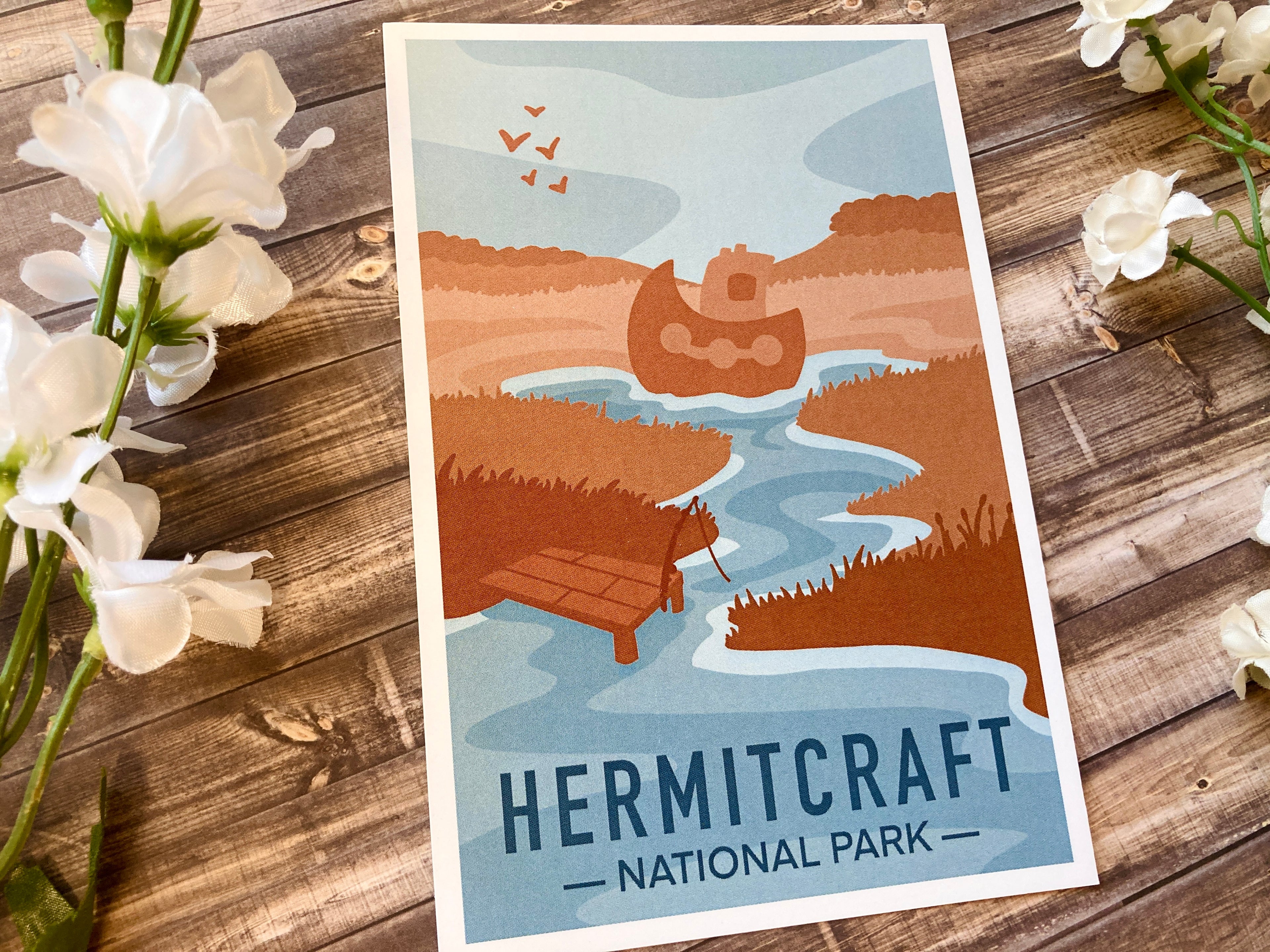 Hermit River S10 National Park Mini Art Print