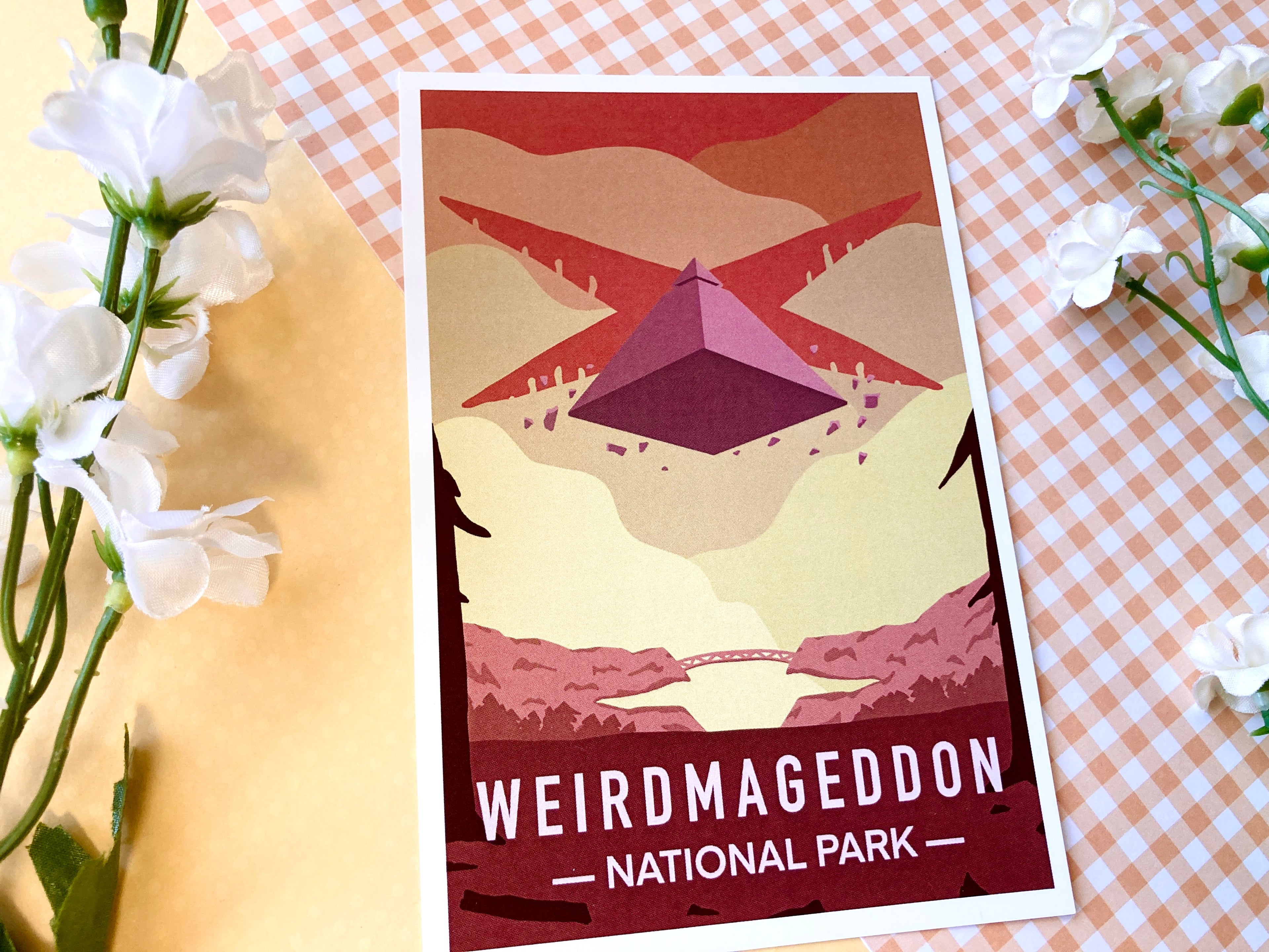 Weird National Park Mini Art Print