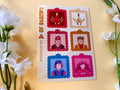 GF Stamp Sticker Sheet