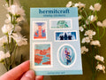 Hermitcraft Stamps Sticker Sheet
