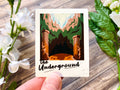 Underground Polaroid Vinyl Sticker