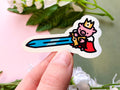 Tiny Techno Vinyl Sticker
