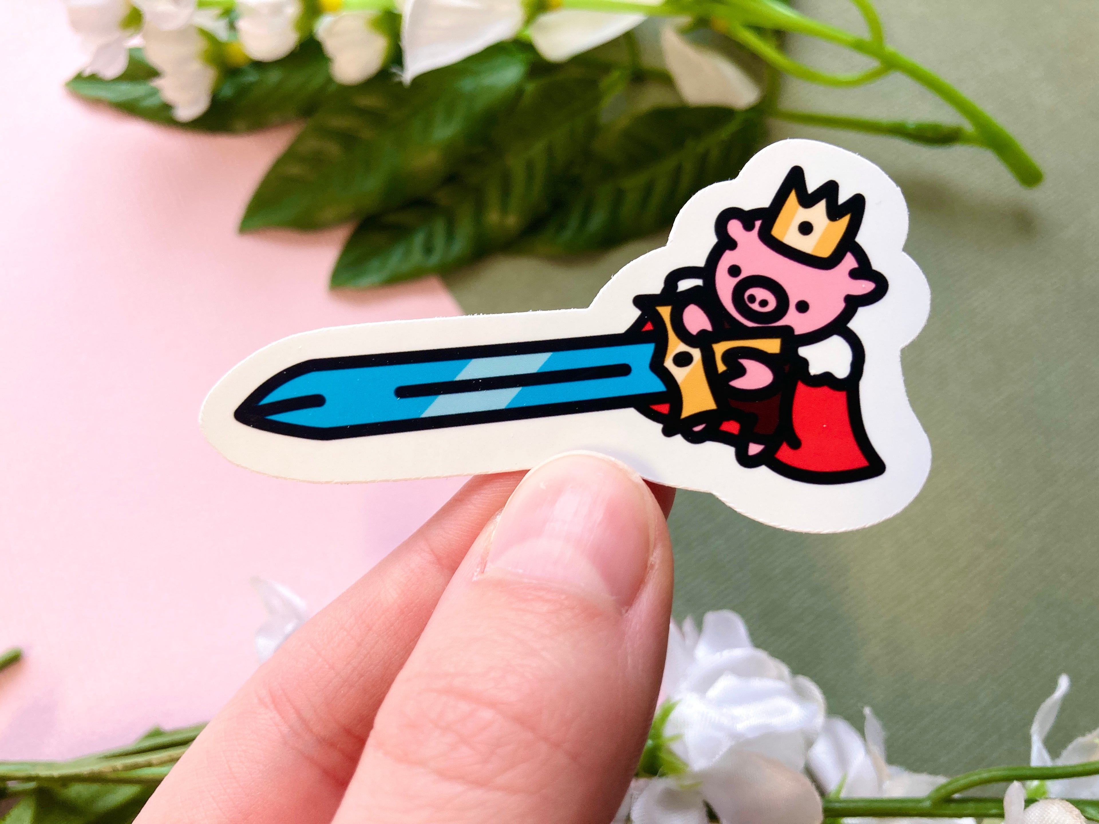 Tiny Techno Vinyl Sticker